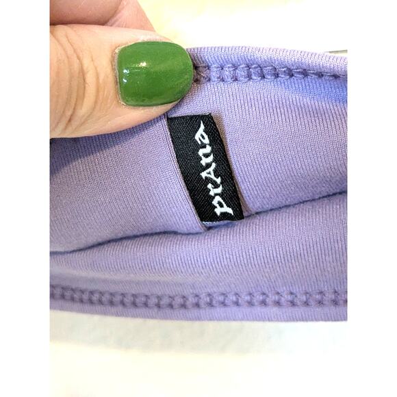 PRANA Women's One Size Athletic Headband Purple Pink White Patterned - Picture 4 of 4